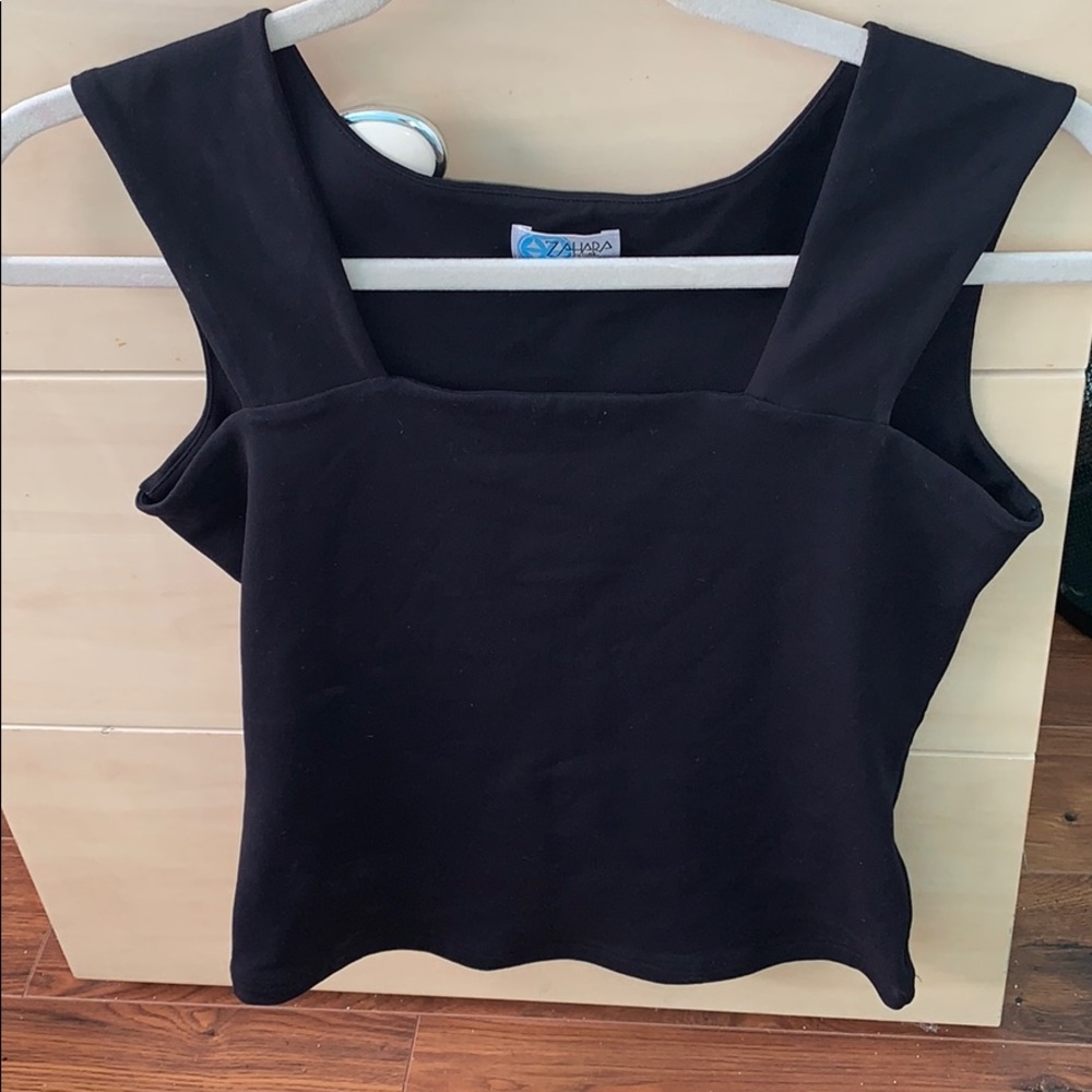 New never worn, squared neck top
